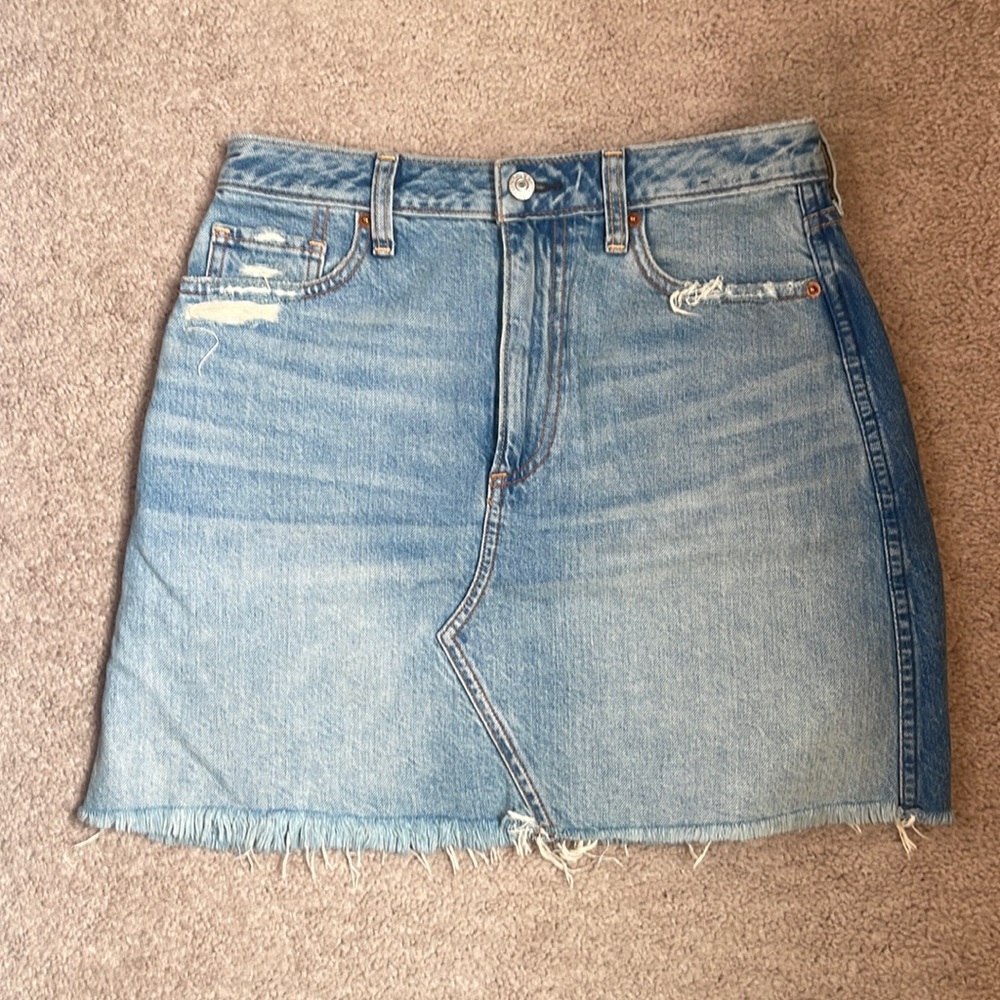 Abercrombie Vintage Jean Skirt